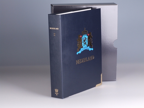 SK album Nederland 2, kleur blauw, met huls, periode 1981-2000