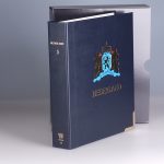 SK lege band met hoes met opdruk Nederland 5 blauw