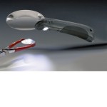 Randloze licht loep (2.5 vergroting) LED 307746 - Afbeelding 3