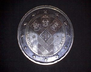 2 euro Litouwen 2018 "Baltische Staten" UNC